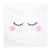 Unicorn Face Napkins 20pk